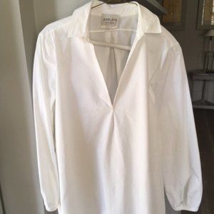 Giada Forte white cotton blouse